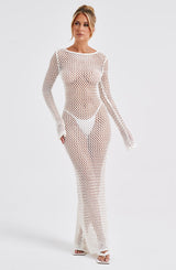 Moana Maxi Dress - White Dress Babyboo Fashion Premium Exclusive Design