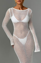 Moana Maxi Dress - White Dress Babyboo Fashion Premium Exclusive Design