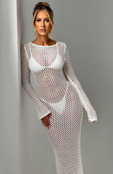 Moana Maxi Dress - White Dress Babyboo Fashion Premium Exclusive Design