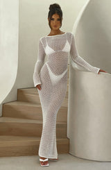 Moana Maxi Dress - White Dress Babyboo Fashion Premium Exclusive Design