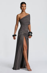 Monica Maxi Dress - Charcoal Dress Babyboo Fashion Premium Exclusive Design