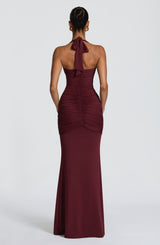 Morrigan Maxi Dress - Cherry Lacquer Dress Babyboo Fashion Premium Exclusive Design