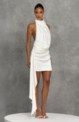 Nadine Mini Dress - Ivory Dress Babyboo Fashion Premium Exclusive Design
