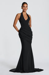 Nehemia Gown - Black Dress Babyboo Fashion Premium Exclusive Design