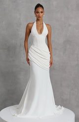 Nehemia Gown - Ivory Dress Babyboo Fashion Premium Exclusive Design