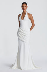 Nehemia Gown - Ivory Dress Babyboo Fashion Premium Exclusive Design