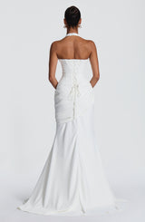 Nehemia Gown - Ivory Dress Babyboo Fashion Premium Exclusive Design