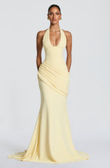 Nehemia Gown - Lemon Dress Babyboo Fashion Premium Exclusive Design