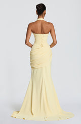 Nehemia Gown - Lemon Dress Babyboo Fashion Premium Exclusive Design