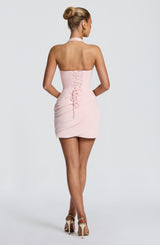 Nehemia Mini Dress - Blush Dress Babyboo Fashion Premium Exclusive Design