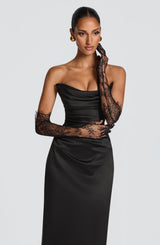 Nia Gloves - Black Accessories Babyboo Fashion Premium Exclusive Design