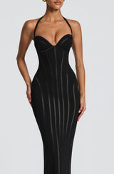 Nigella Maxi Dress - Black Dress Babyboo Fashion Premium Exclusive Design