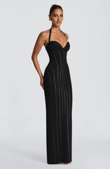 Nigella Maxi Dress - Black Dress Babyboo Fashion Premium Exclusive Design