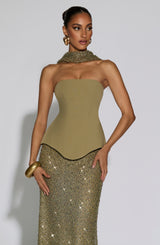 Oakley Corset - Sage Tops Babyboo Fashion Premium Exclusive Design