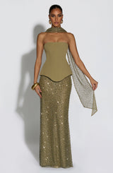 Oakley Corset - Sage Tops Babyboo Fashion Premium Exclusive Design