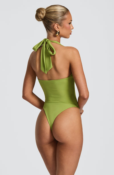 Collective Tops - Odele Bodysuit - Olive secondary image