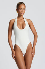 Odele Bodysuit - White Bodysuits Babyboo Fashion Premium Exclusive Design