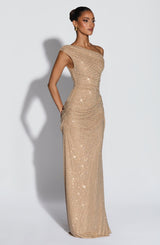 Ottilie Maxi Dress - Gold Dress Babyboo Fashion Premium Exclusive Design