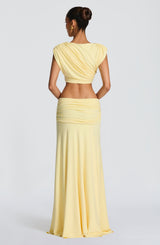 Paige Maxi Skirt - Lemon Skirt Babyboo Fashion Premium Exclusive Design