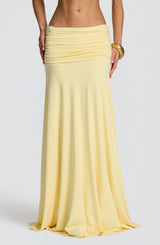 Paige Maxi Skirt - Lemon Skirt Babyboo Fashion Premium Exclusive Design