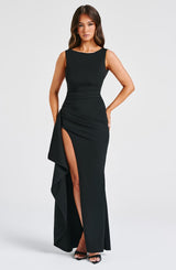 Pandora Maxi Dress - Black Dress Babyboo Fashion Premium Exclusive Design