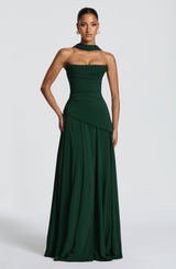 Patricia Maxi Dress - Emerald Dress XS Babyboo Fashion Premium Exclusive Design
