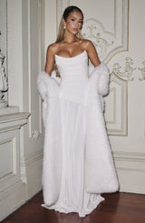 Patricia Maxi Dress - Ivory Dress Babyboo Fashion Premium Exclusive Design