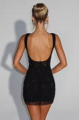 Petra Mini Dress - Black Dress Babyboo Fashion Premium Exclusive Design