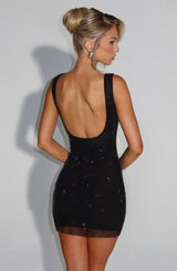 Petra Mini Dress - Black Dress Babyboo Fashion Premium Exclusive Design