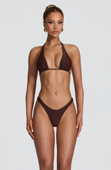 Jodie Bikini Bottom - Plum Brown