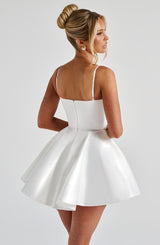 Poppy Mini Dress - Ivory Dress Babyboo Fashion Premium Exclusive Design