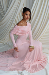 Rafaela Maxi Dress - Soft Blush Dress Babyboo Fashion Premium Exclusive Design