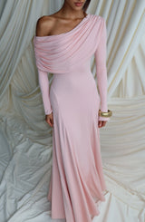 Rafaela Maxi Dress - Soft Blush Dress Babyboo Fashion Premium Exclusive Design