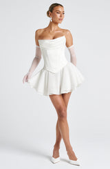 Reagan Skort - Ivory Skorts Babyboo Fashion Premium Exclusive Design