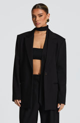 Reece Blazer - Black Jacket Babyboo Fashion Premium Exclusive Design