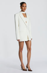Reece Blazer - Ivory Jacket Babyboo Fashion Premium Exclusive Design