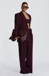 Reece Blazer - Plum Jacket Babyboo Fashion Premium Exclusive Design