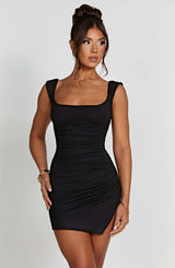 Ria Mini Dress - Black Dress Babyboo Fashion Premium Exclusive Design