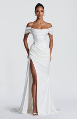 Riona Gown - Ivory Dress Babyboo Fashion Premium Exclusive Design