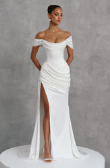 Riona Gown - Ivory Dress Babyboo Fashion Premium Exclusive Design