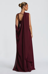 Romy Cape - Cherry Lacquer Accessories ONE SIZE Babyboo Fashion Premium Exclusive Design