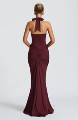 Rosetta Maxi Dress - Cherry Lacquer Dress Babyboo Fashion Premium Exclusive Design