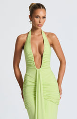 Rosetta Maxi Dress - Lime Dress Babyboo Fashion Premium Exclusive Design