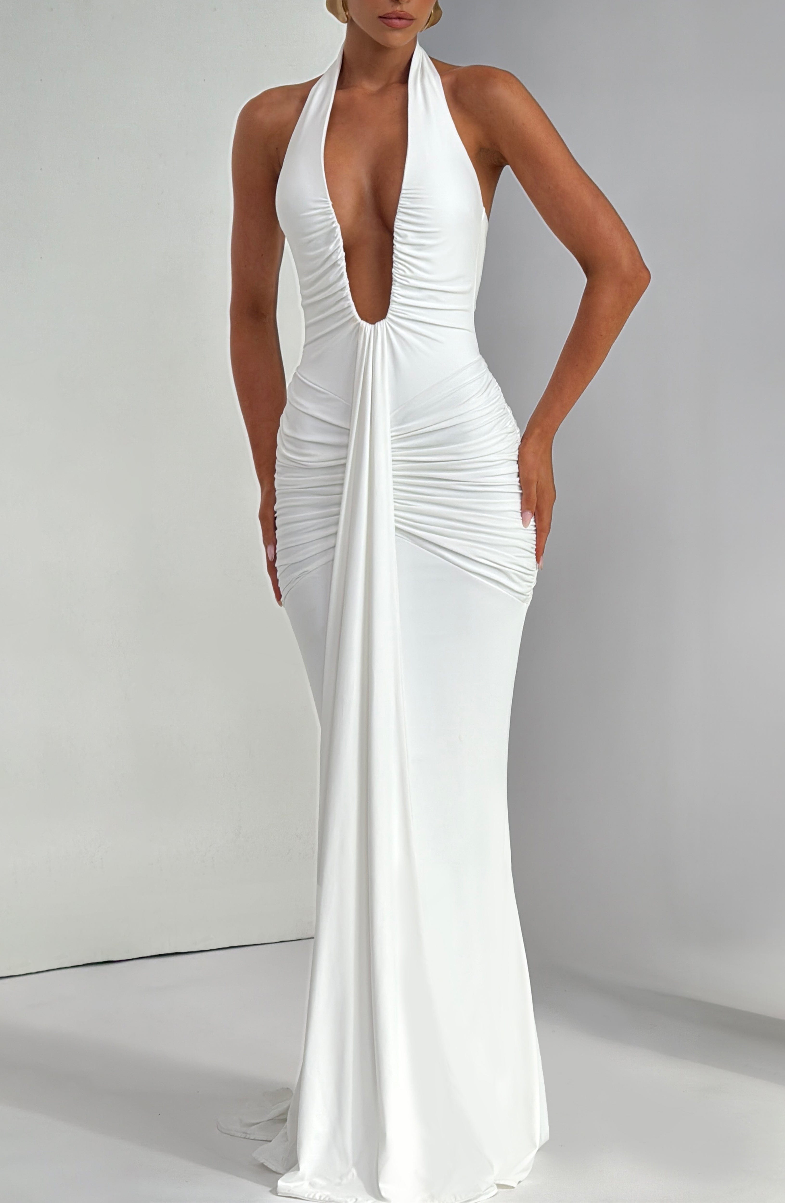 Rosetta Maxi Dress - White Rosetta Maxi Dress - White