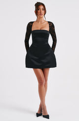 Sadie Mini Dress - Black Dress Babyboo Fashion Premium Exclusive Design