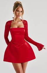 Sadie Mini Dress - Red Dress Babyboo Fashion Premium Exclusive Design