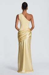 Sadona Maxi Dress - Lemon Dress Babyboo Fashion Premium Exclusive Design