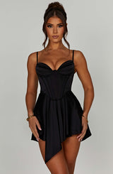 Saffron Playsuit - Black Playsuit XS Babyboo Fashion Premium Exclusive Design