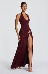 Saira Maxi Skirt - Cherry Lacquer Skirt Babyboo Fashion Premium Exclusive Design