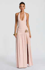 Saira Maxi Skirt - Soft Blush Skirt Babyboo Fashion Premium Exclusive Design